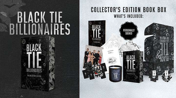 Win Black Tie Billionaires Collector's Edition Book Box