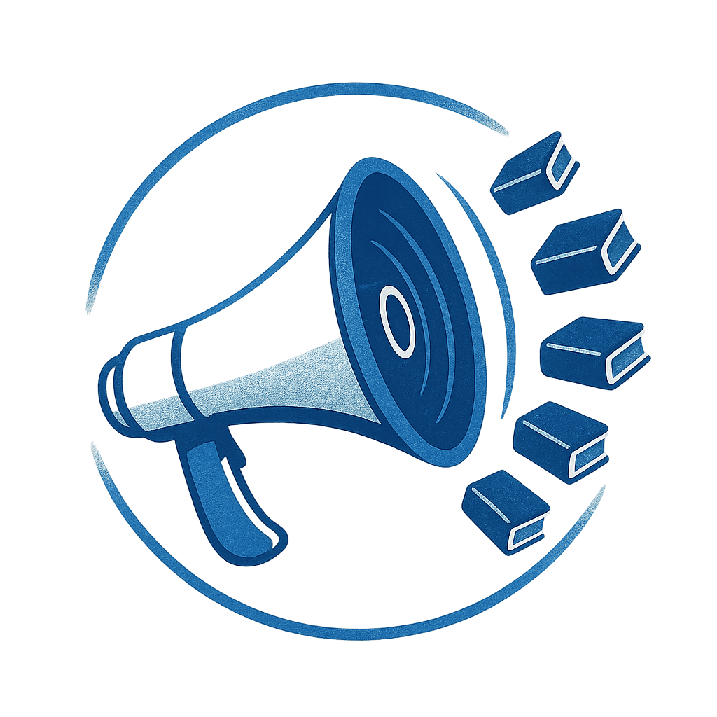 Beventi Amplify - Speaker megaphone with books