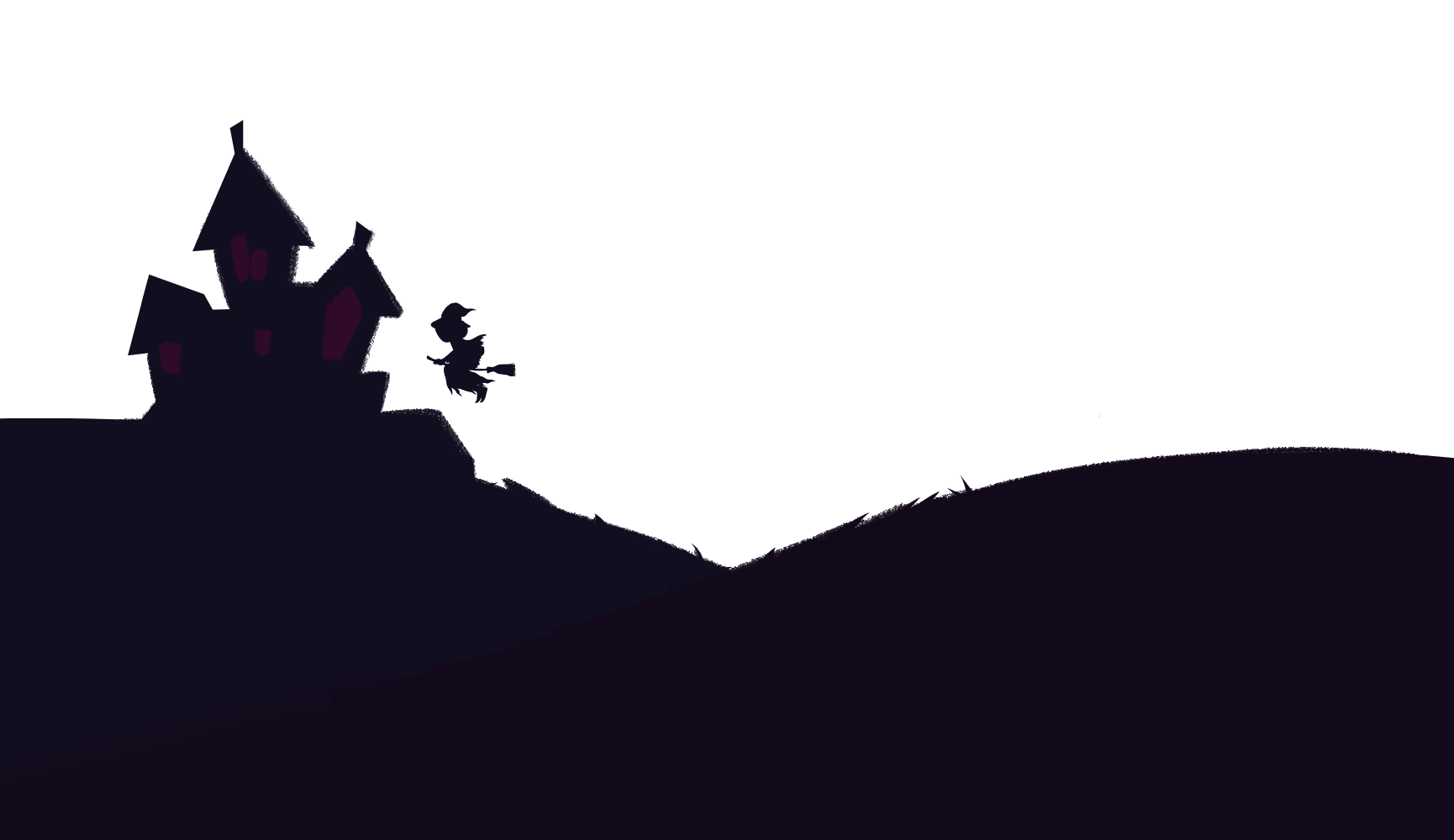 Castle silhouette